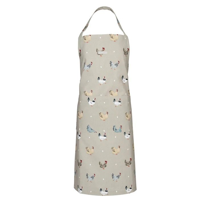 Sophie Allport Adult Apron - Lay A Little Egg Hen | Sparkle