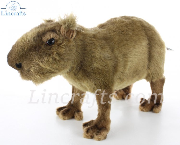 Soft Toy Capybara (Coypus) by Hansa (33cm) 5128