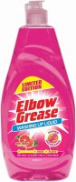 Elbow Grease Pink Washing Up Liquid - 600ml