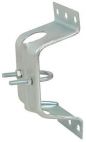 Mercury 120.928 Pressed Caravan Bracket With Clamp 25mm Antenna Aerial Masts New