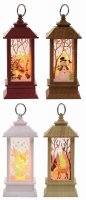 Premier Decorations Christmas Character Lanterns 13cm - Assorted