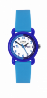 Childrens Limit White Dial Blue Strap Watch