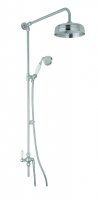 BC Designs Victrion Superbe Fixed Rail Kit with 8" Shower Head and Handset